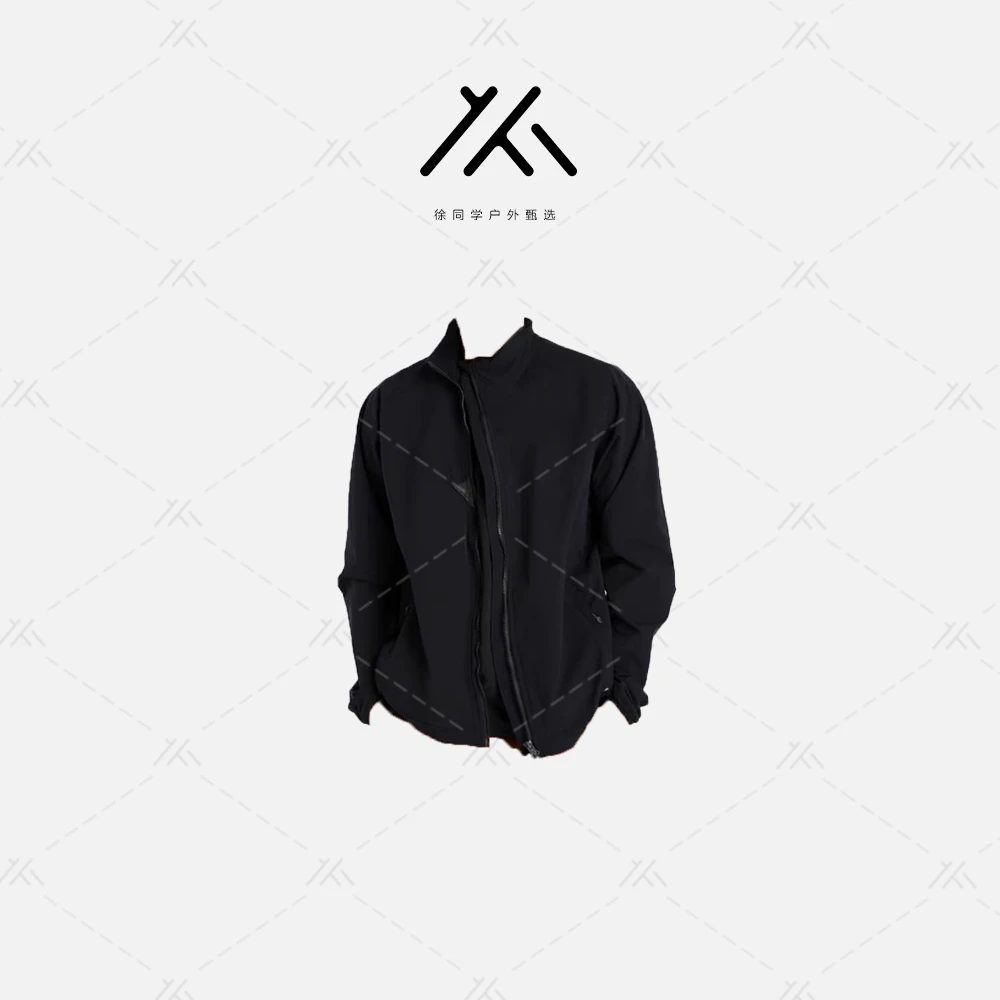 加绒软壳外套中间层