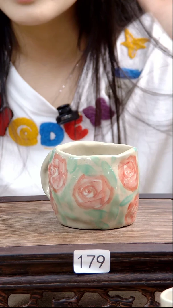 杯子景德镇陶瓷手绘杯子179
