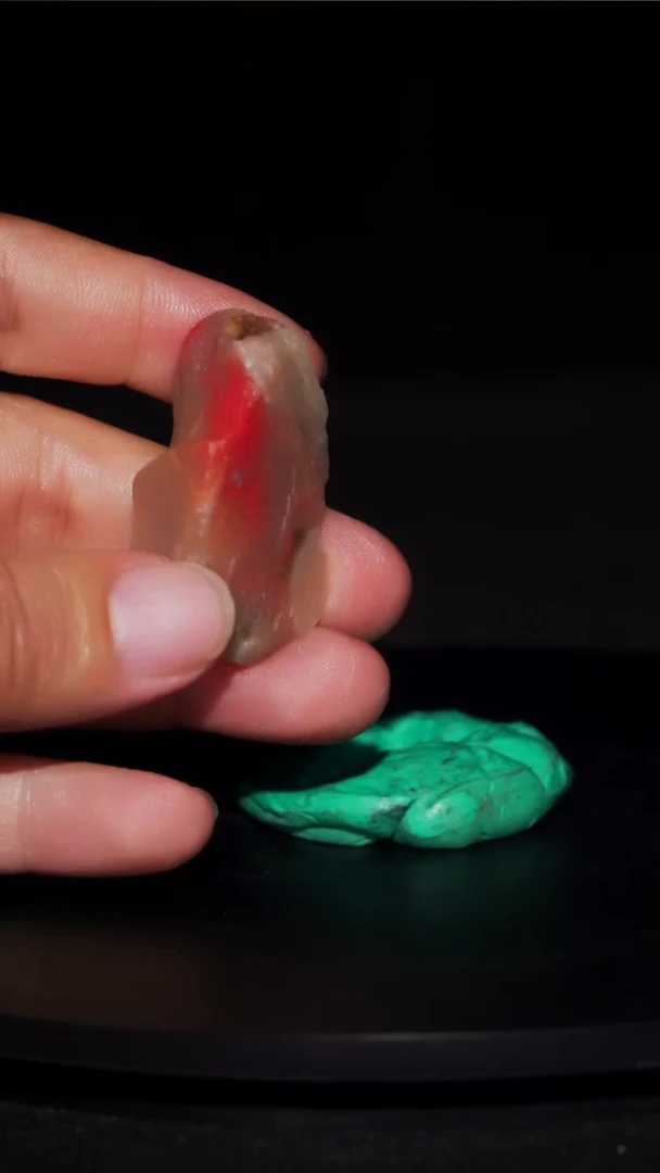 巴林石Y*2巴林石鸡血石原石