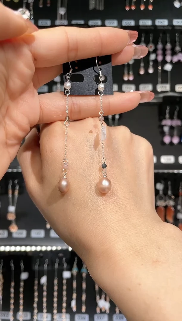 【闪购商品】紫晶耳饰银S925镶嵌喜欢拍