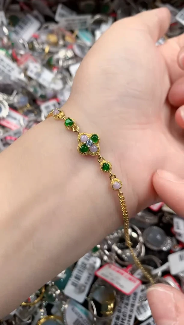 银S925镶嵌戒指翡翠777     10