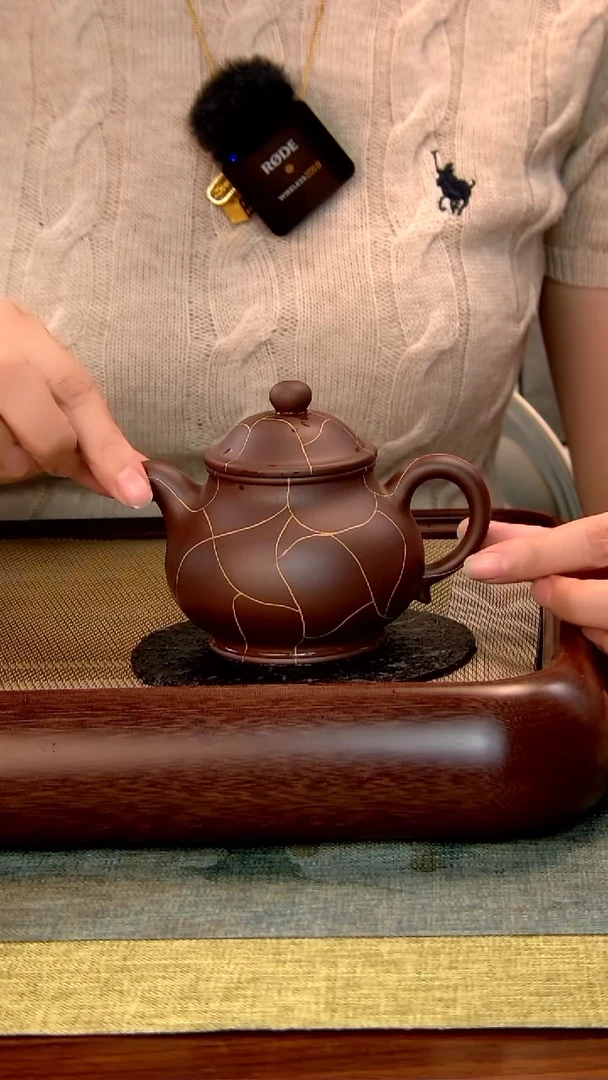 茶壶紫砂徐记福康 原矿紫砂 13