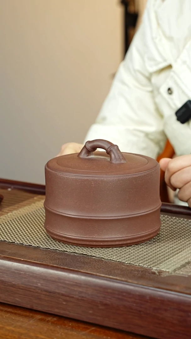 宜兴原矿紫砂茶叶罐