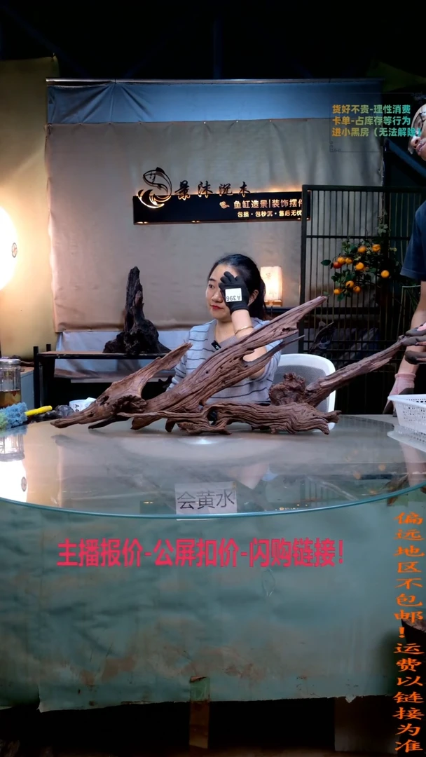 东****饰景沐沉木A396 60长