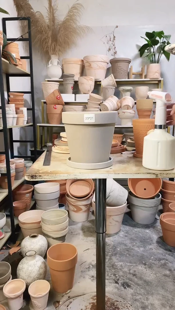 23*21灰陶 1盆1托