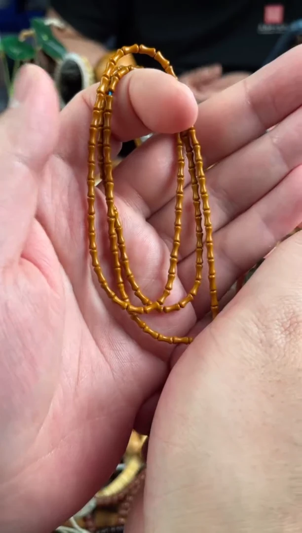 【闪购商品】橄榄核吊坠王胖子文玩工作室竹节