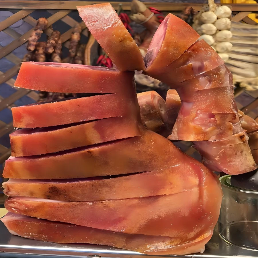 【现称】云南宣威腊猪脚整只正宗断骨不断皮