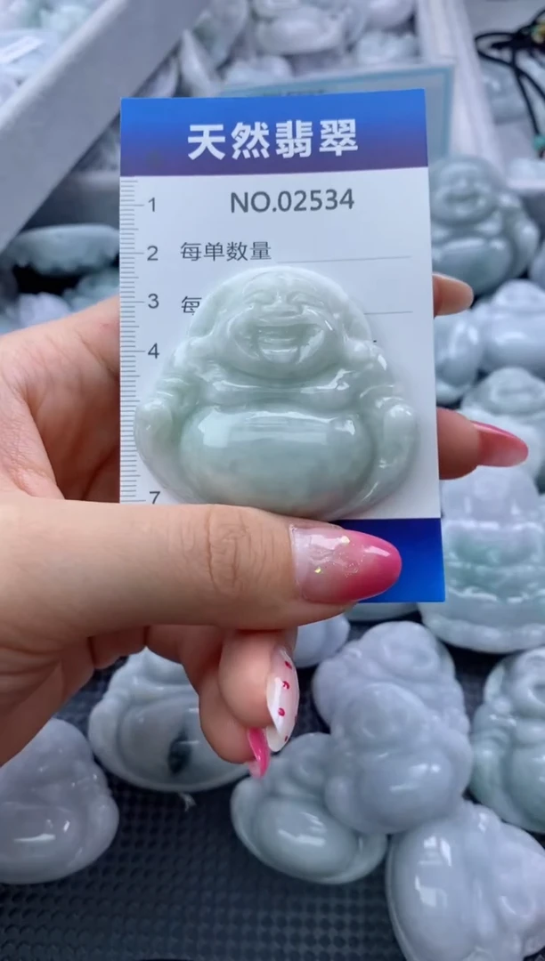 翡翠未镶嵌颈饰缅甸A货翡翠02534