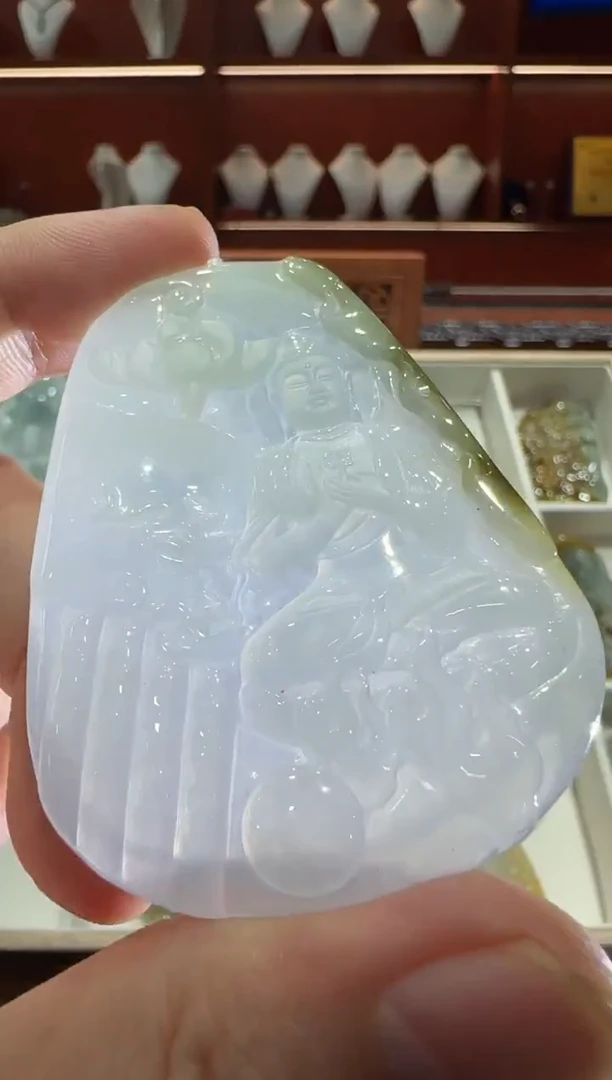 未镶嵌挂件翡翠A货翡翠多样性孤品