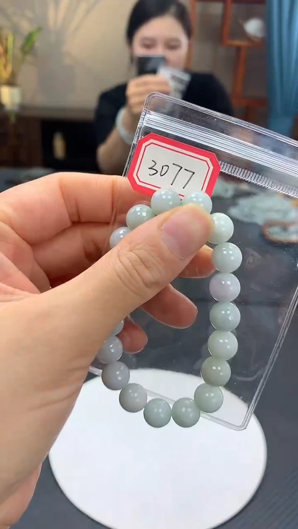 未镶嵌手串翡翠手串 3077
