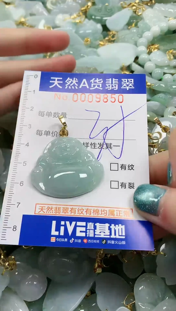 未镶嵌挂件翡翠纯天然a货翡翠