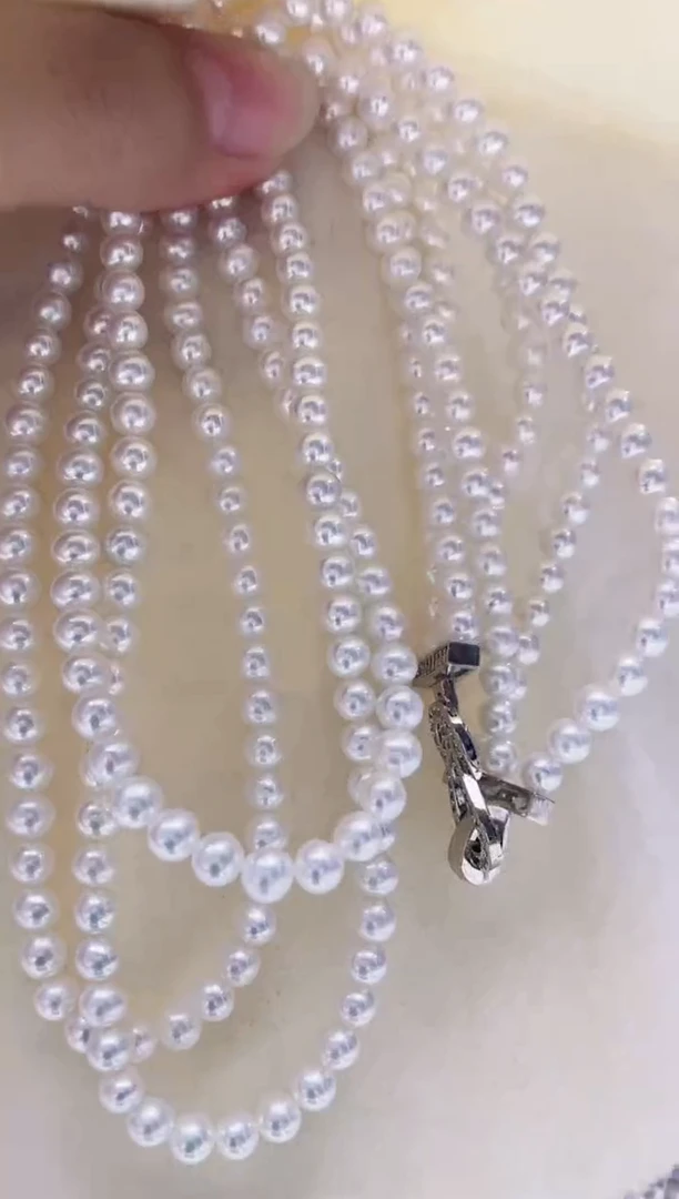 项链未镶嵌淡水珍珠淡水珍珠项链