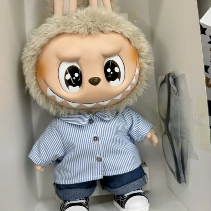 大夏日搪胶脸毛绒公仔玩具38cm