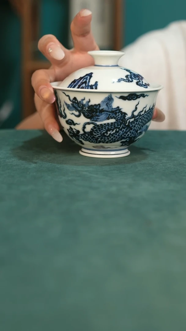 j景德镇全手工仿明青花瓷器