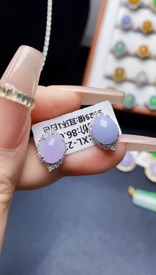 银S925镶嵌戒指翡翠1209