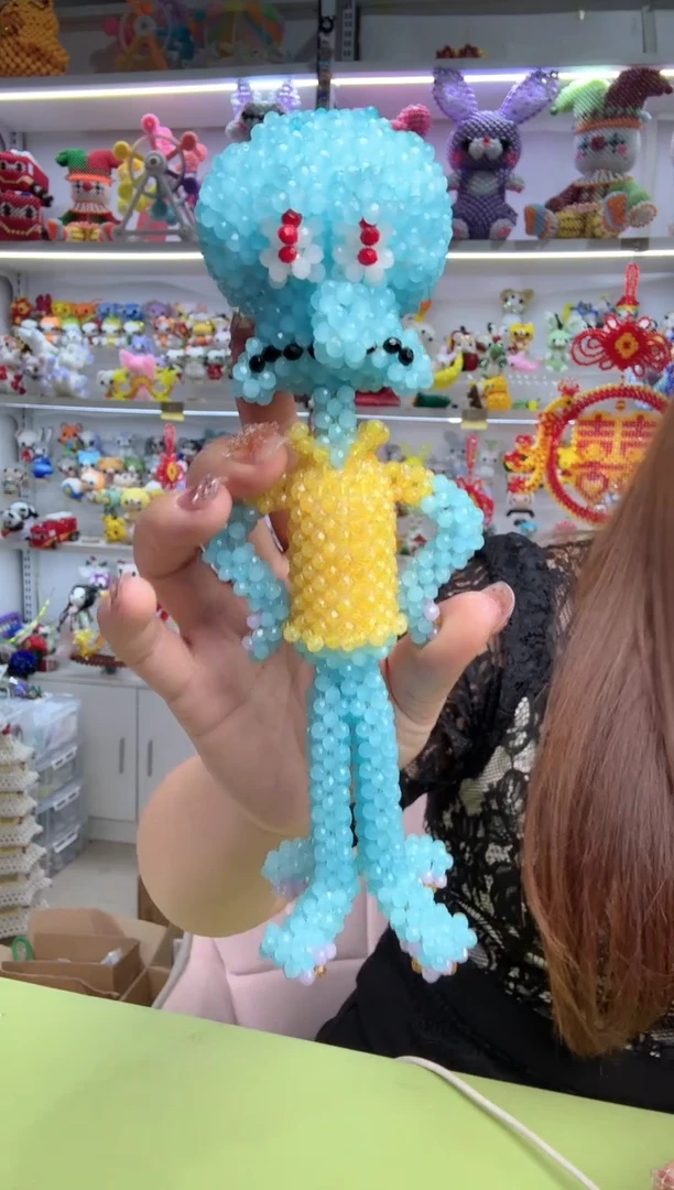 玻璃2103卡4水晶材料包1套章鱼哥