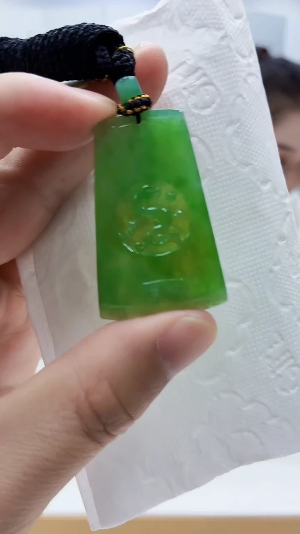 未镶嵌定制翡翠3099ty-毛货挂件108