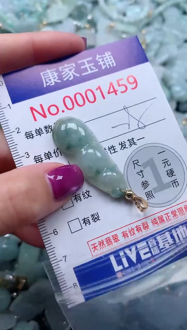 颈饰未镶嵌翡翠1459