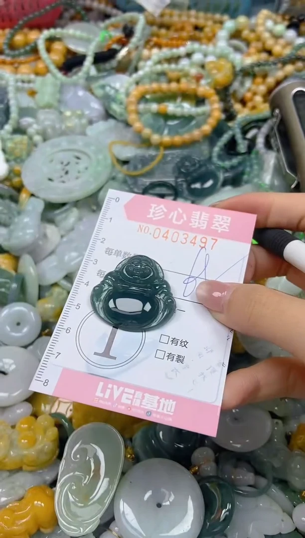 颈饰未镶嵌翡翠闪购0403497