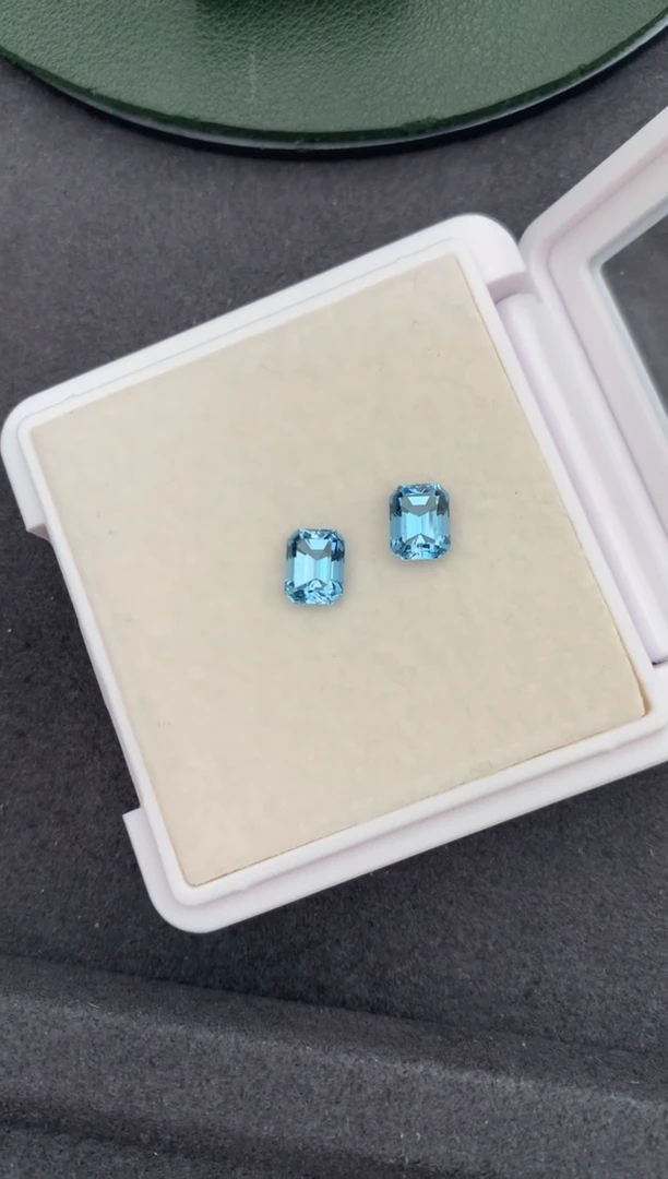 裸石海蓝宝石2.4ct海蓝宝  FH  定制