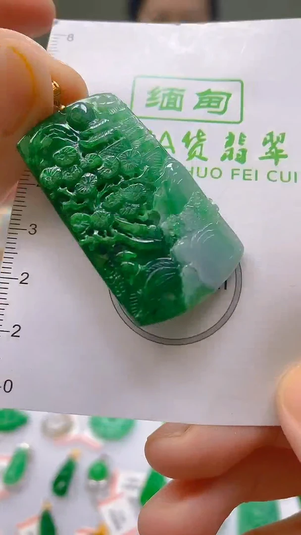 【闪购商品】翡翠颈饰18K金镶嵌新号开播，全场乱卖