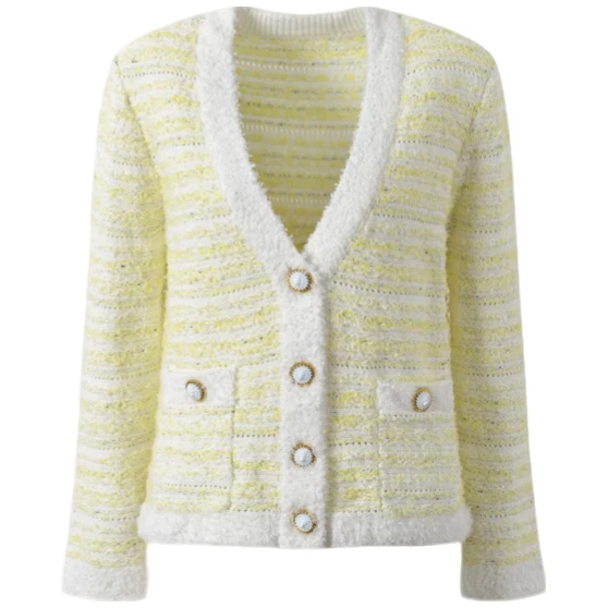 气质针织衫时尚条纹-8646