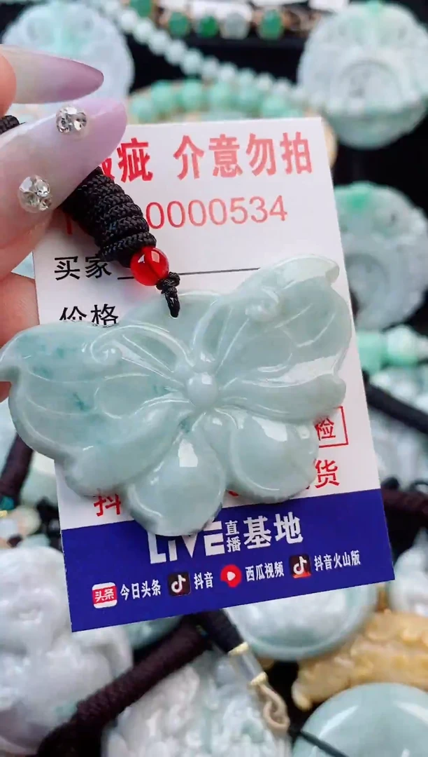 吊坠(不含链)未镶嵌翡翠1