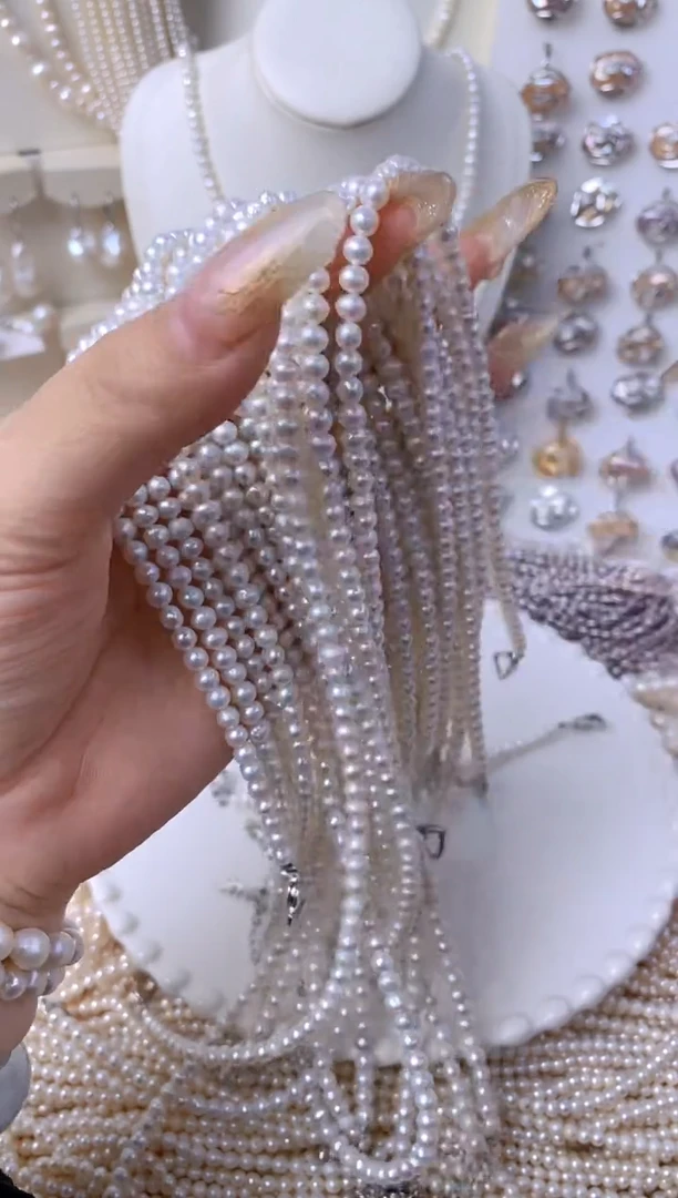 【闪购商品】淡水珍珠颈饰未镶嵌C09