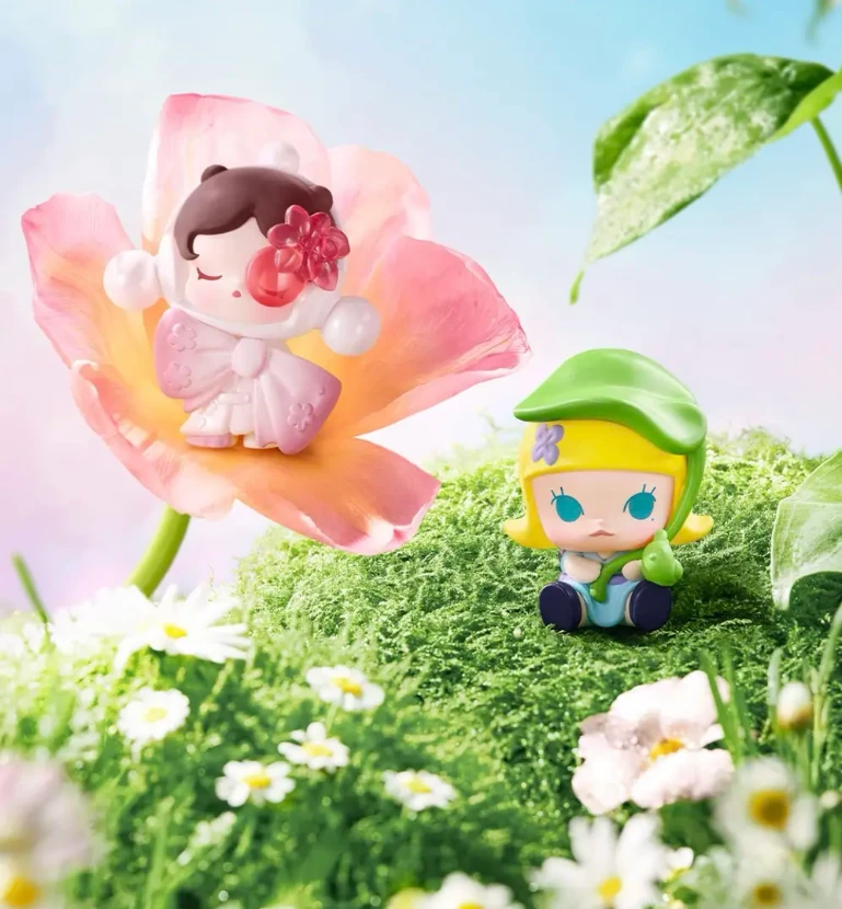 【拆盒】泡泡跟我去郊游萌粒可爱潮玩盲袋