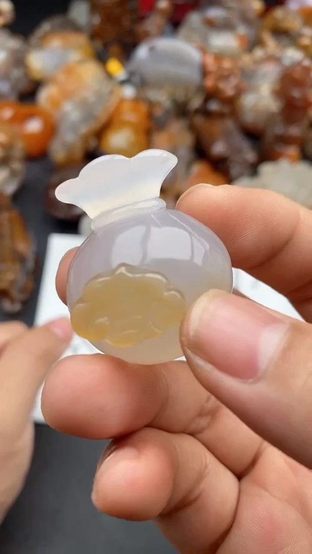 【闪购商品】玛瑙/玉髓颈饰未镶嵌11