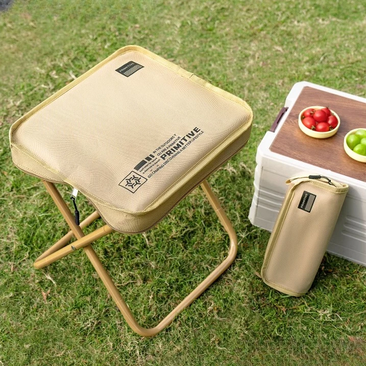 【原始人笔袋马扎】折叠凳户外椅子小马扎露营便携式钓鱼野餐板凳