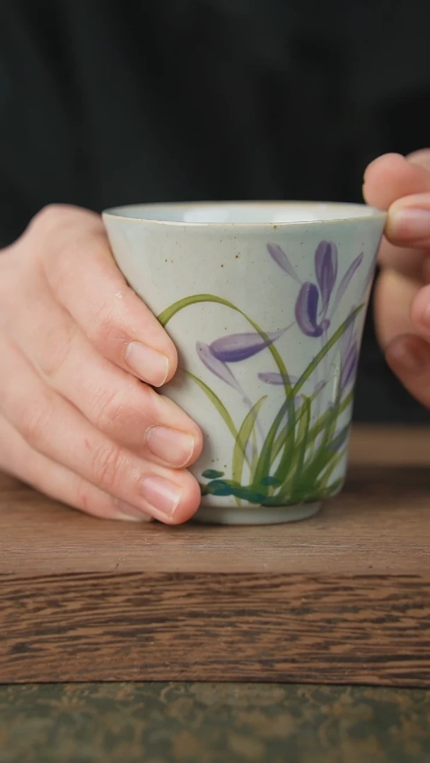 【闪购商品】杯子泥垚手作 景德镇手工手绘器物