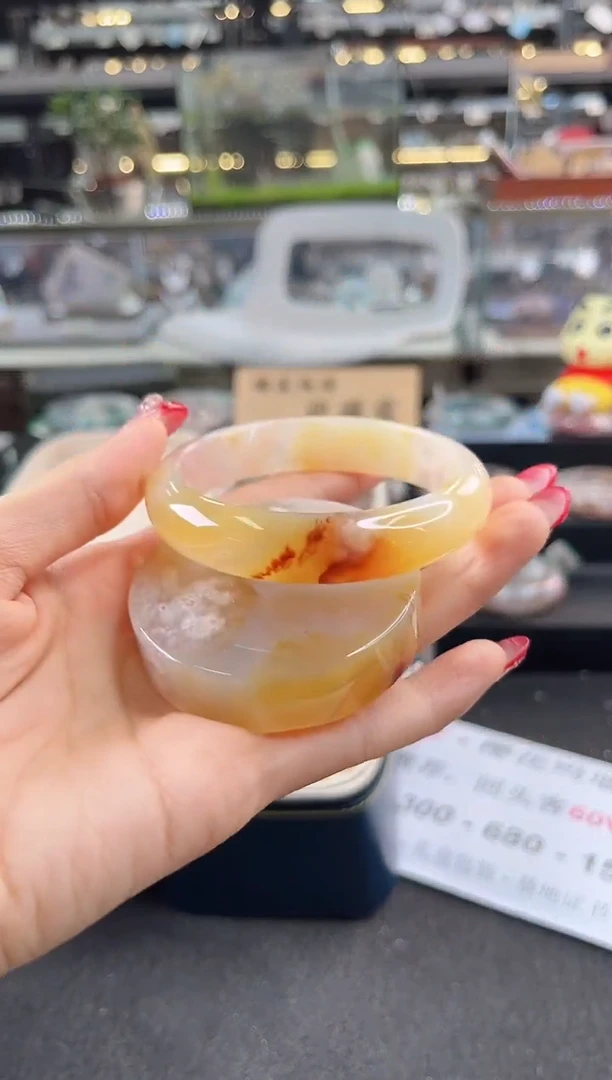 未镶嵌手镯石英质玉57圈口 （赠品镯心）346905