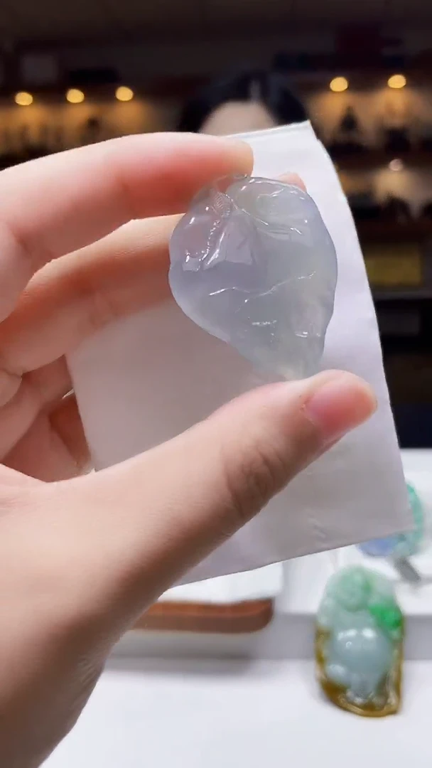 未镶嵌定制翡翠吊坠114