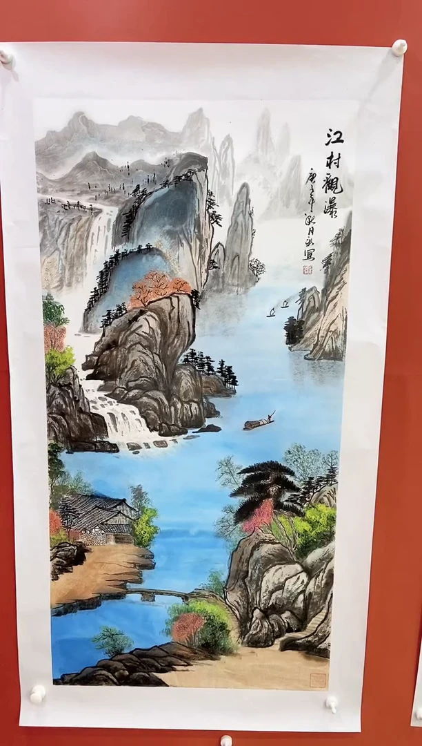 国画王月新国画作品