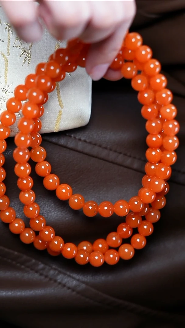 【闪购商品】南红玛瑙手串未镶嵌保山@@SCBS多-8m高光手工