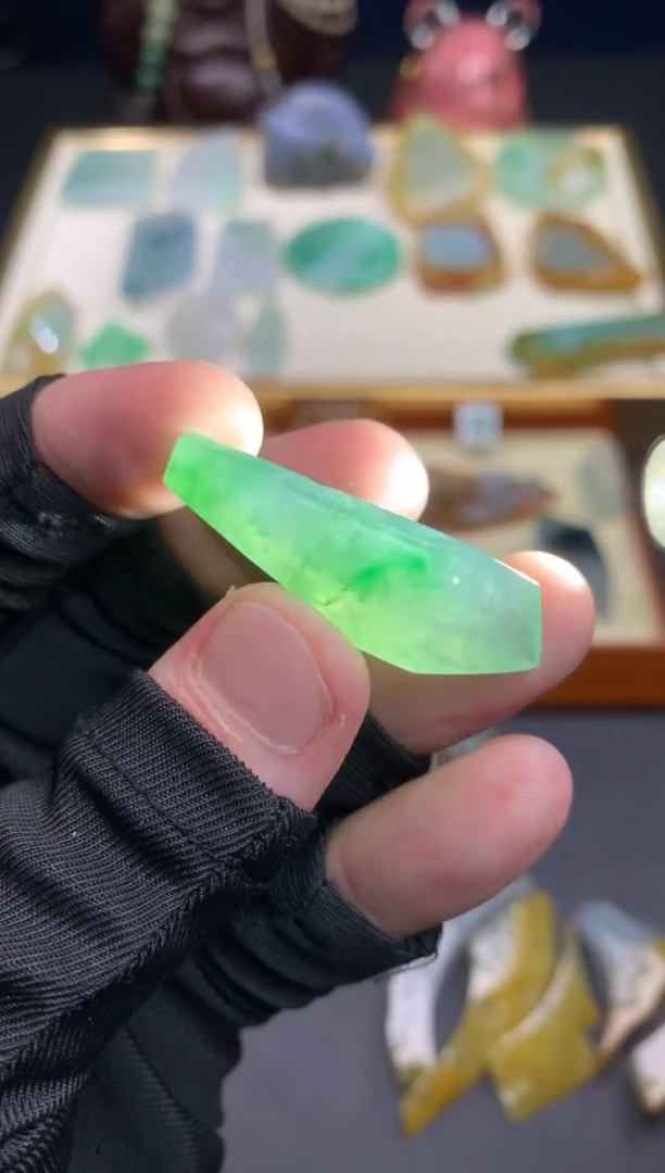 未镶嵌定制翡翠天然翡翠裸石（包工）