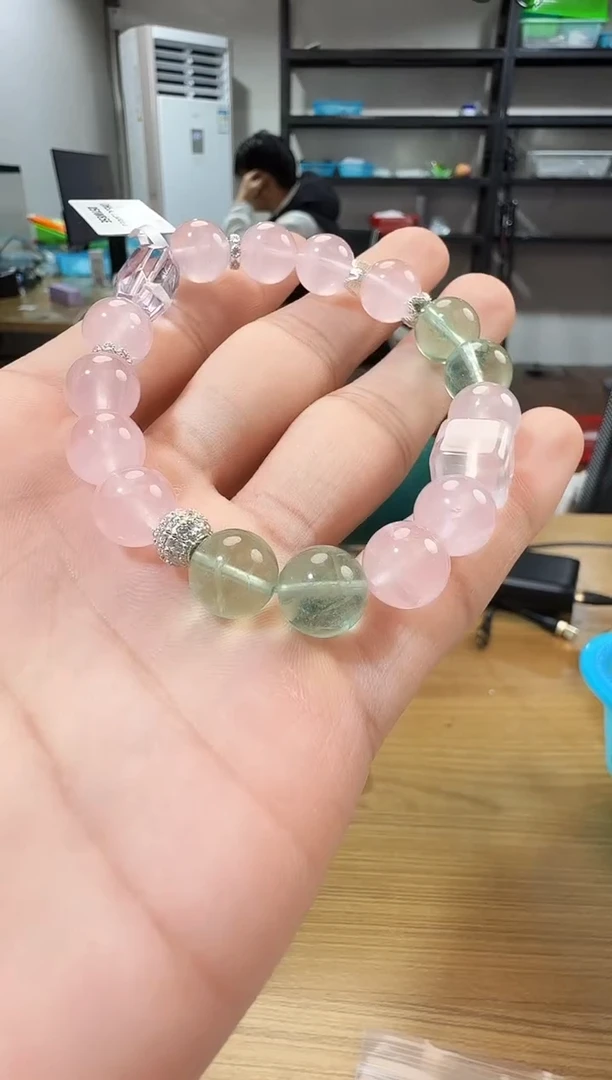 未镶嵌手链水晶晶0686 约10mm