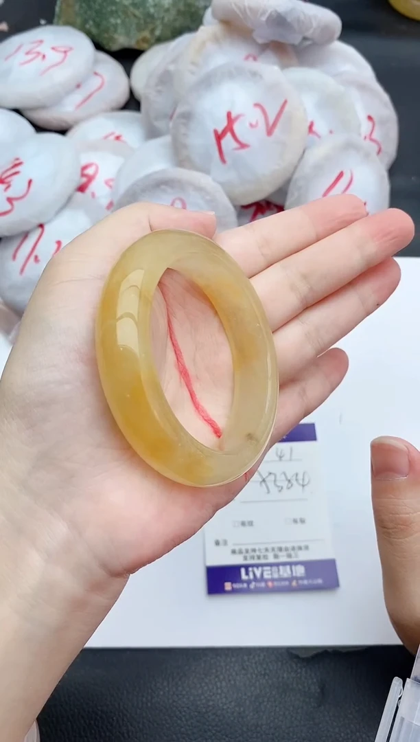 未镶嵌手镯石英质玉41+53/54