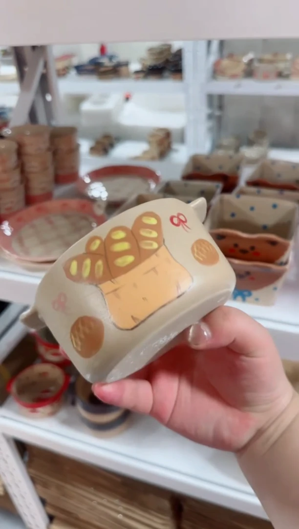 陶瓷面包碗【十里高温釉下彩陶瓷】