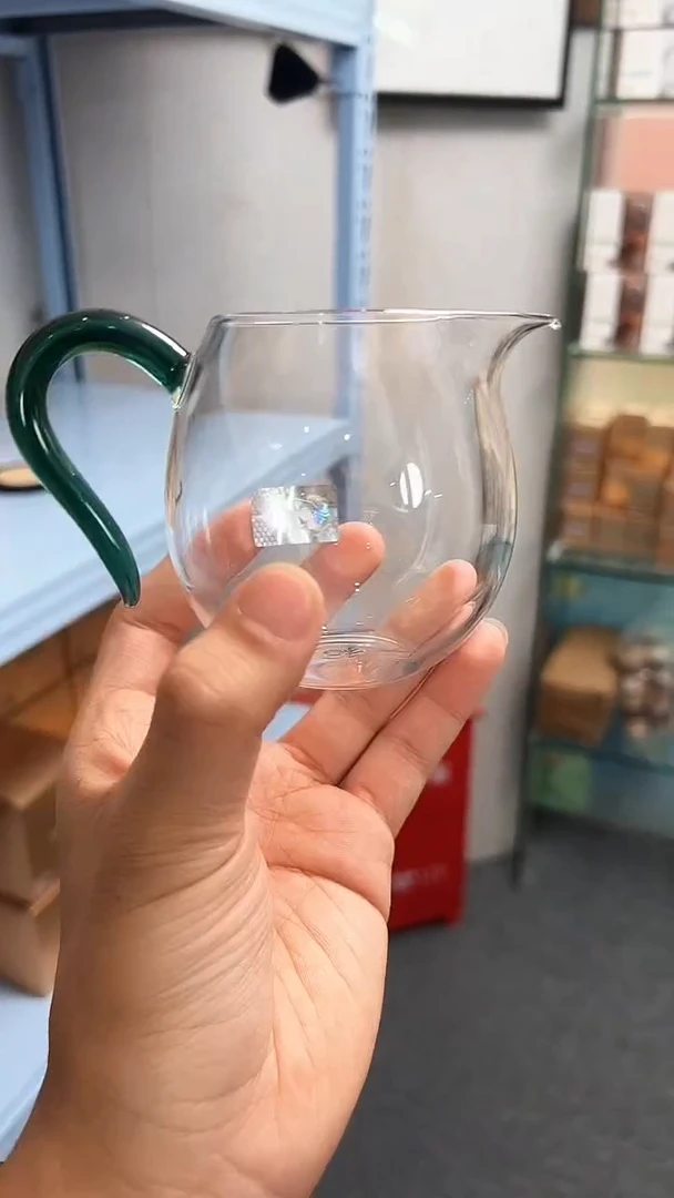 【闪购商品】禾器弘然墨绿色公道杯