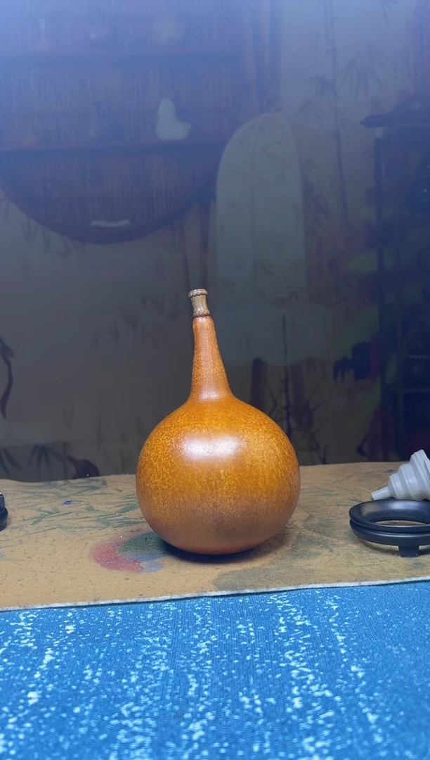 042-大漆酒葫芦（600ml左右）