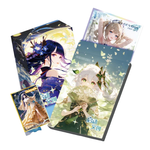 【CC】 启动文创 原神色纸 第二弹 收藏卡牌盲盒（代拆）-S