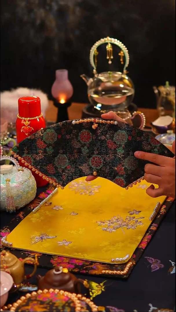 060茶席茶席35x18cm