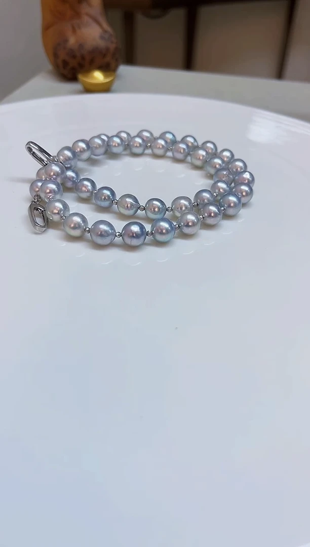 未镶嵌颈饰海水珍珠8-9mm