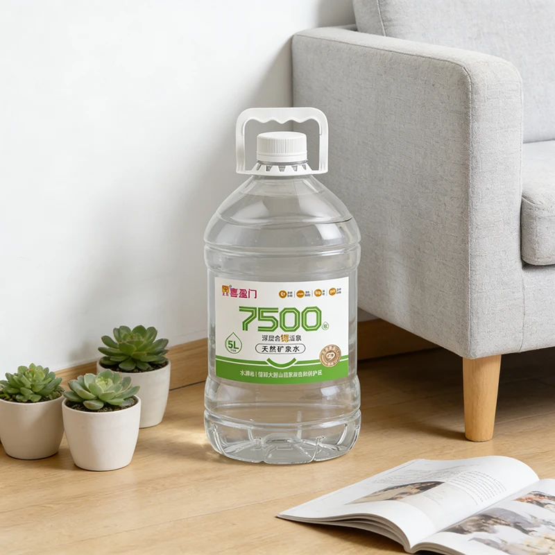 五彩喜盈门 饮用天然矿泉水 5L/桶