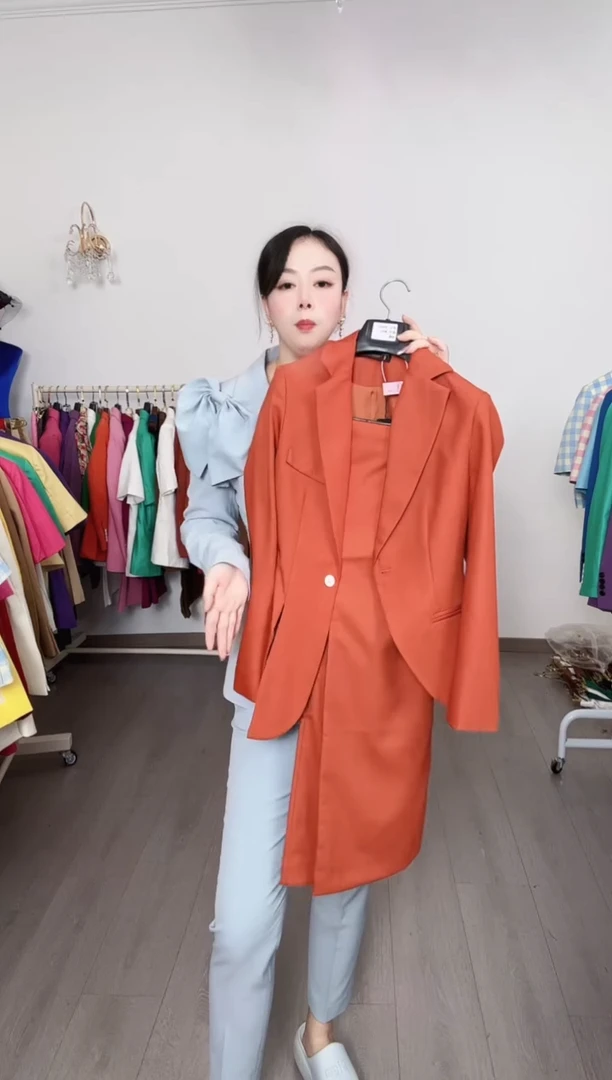 S码喇叭裤套装（默认微瑕、不退不换）