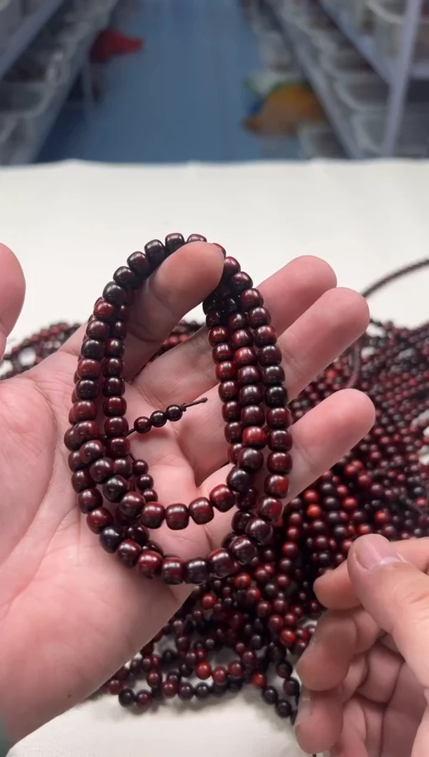 檀香紫檀（小叶紫檀）手串/手链善*水长串6223