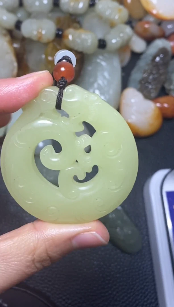 未镶嵌和田玉包链和田玉