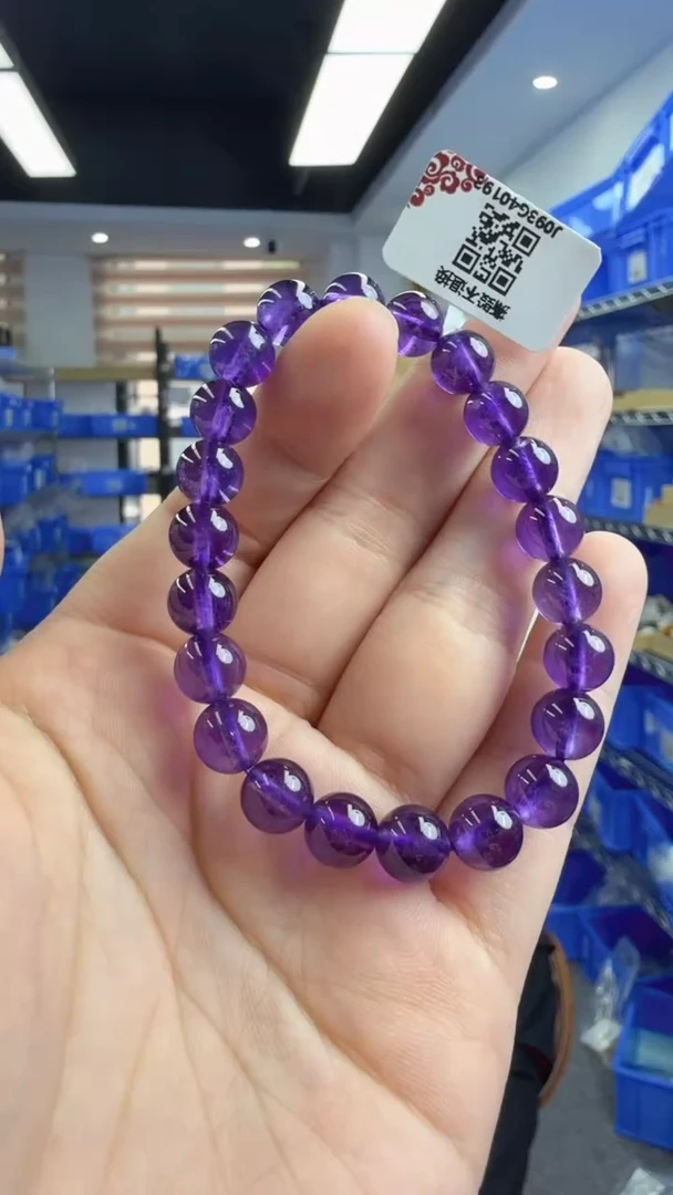 水晶手链未镶嵌183秒拍号 假一罚三